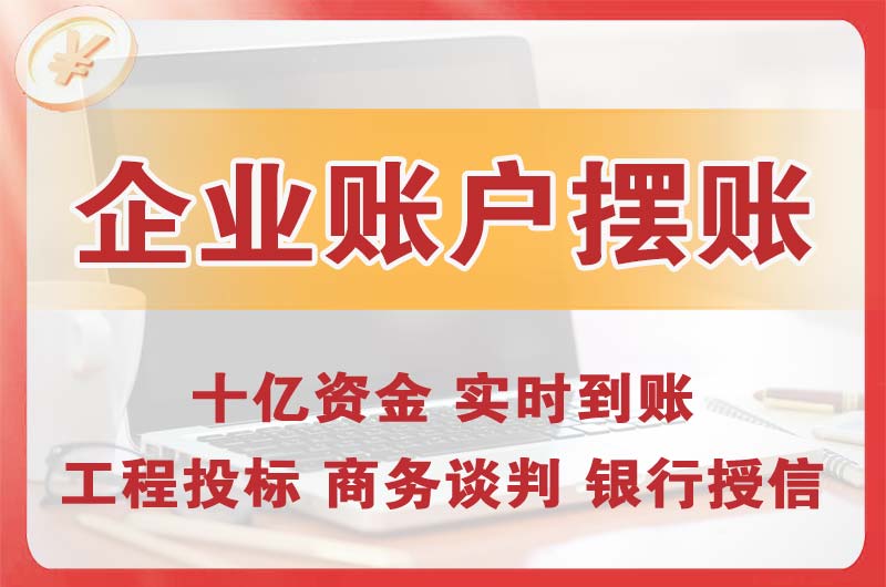 清镇企业账户摆账